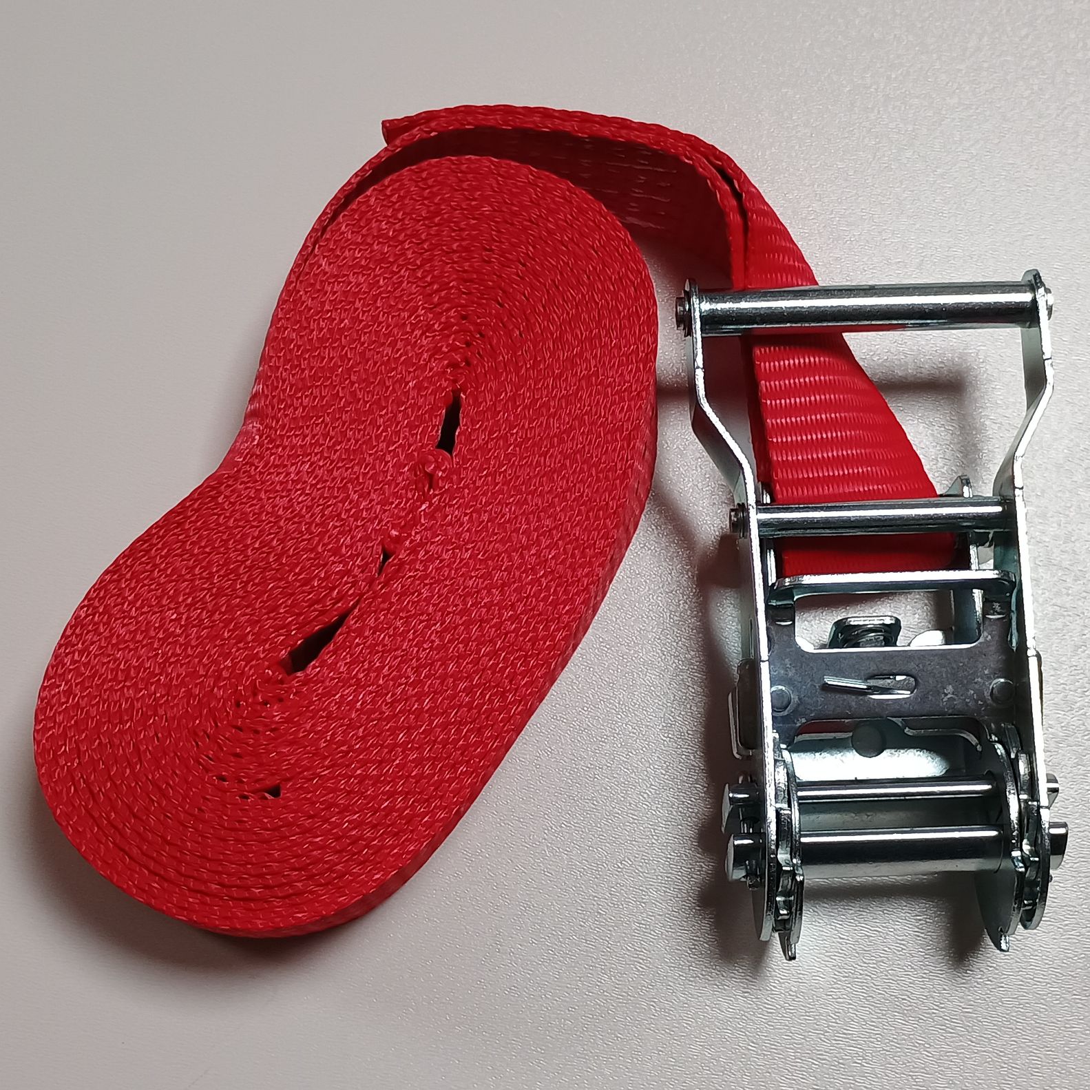 Spanngurt 6m, 1-teilig, LC 2000 daN i.d.U., rot, 6-er Set