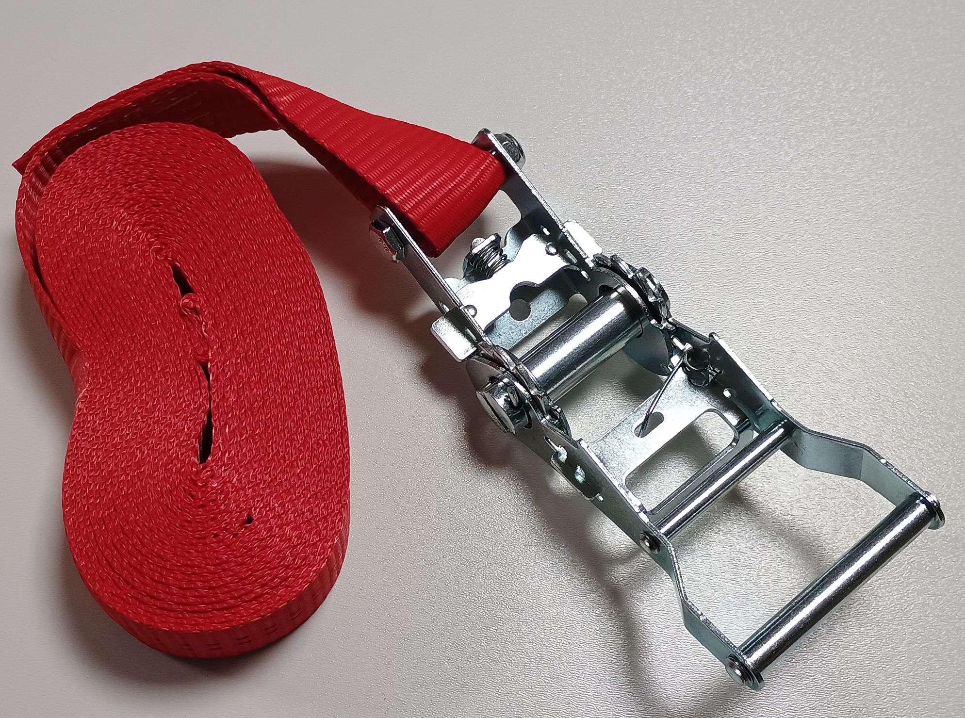 Spanngurt 6m, 1-teilig, LC 2000 daN i.d.U., rot, 6-er Set