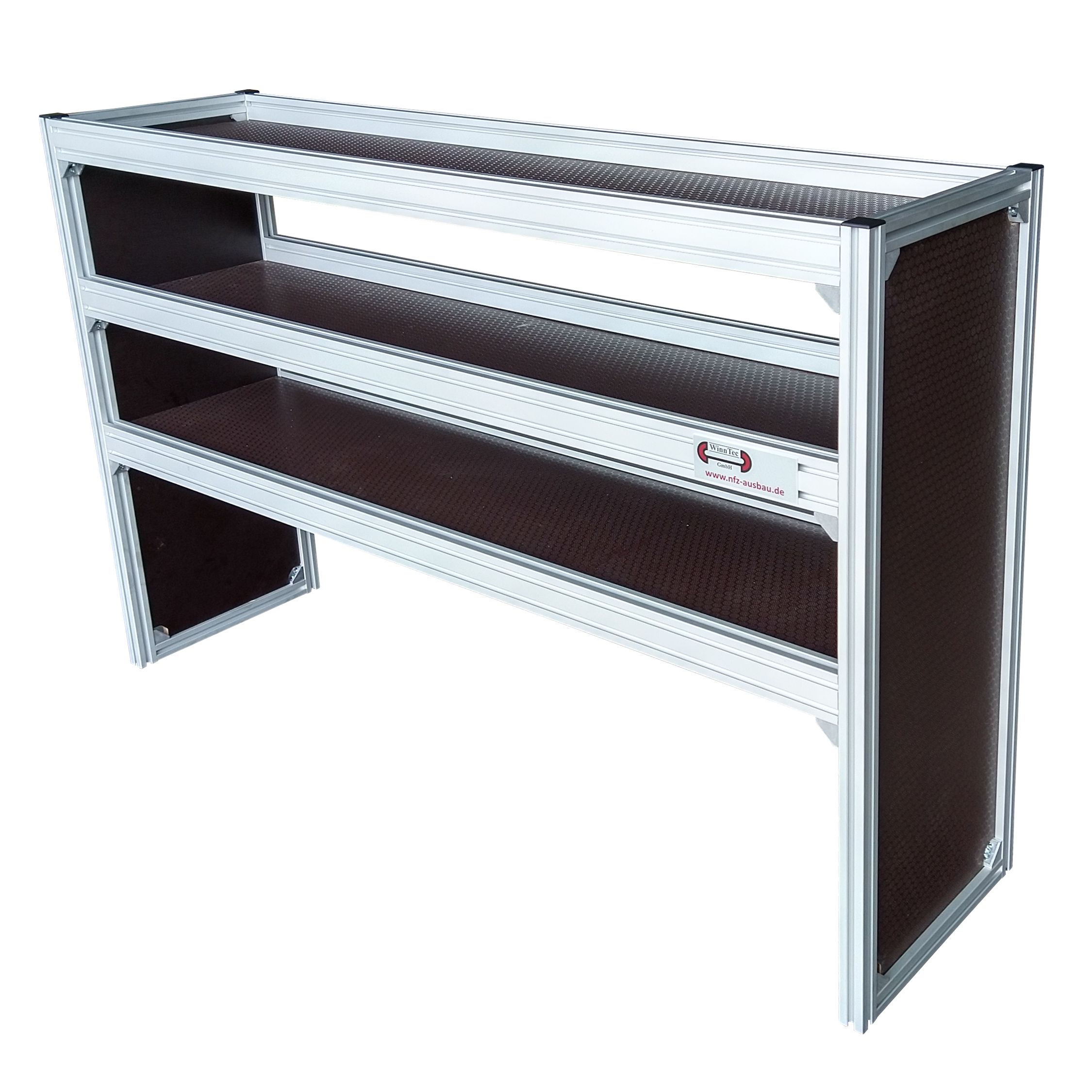 Alu-Fahrzeugregal 1350 x 918 x 357 mm