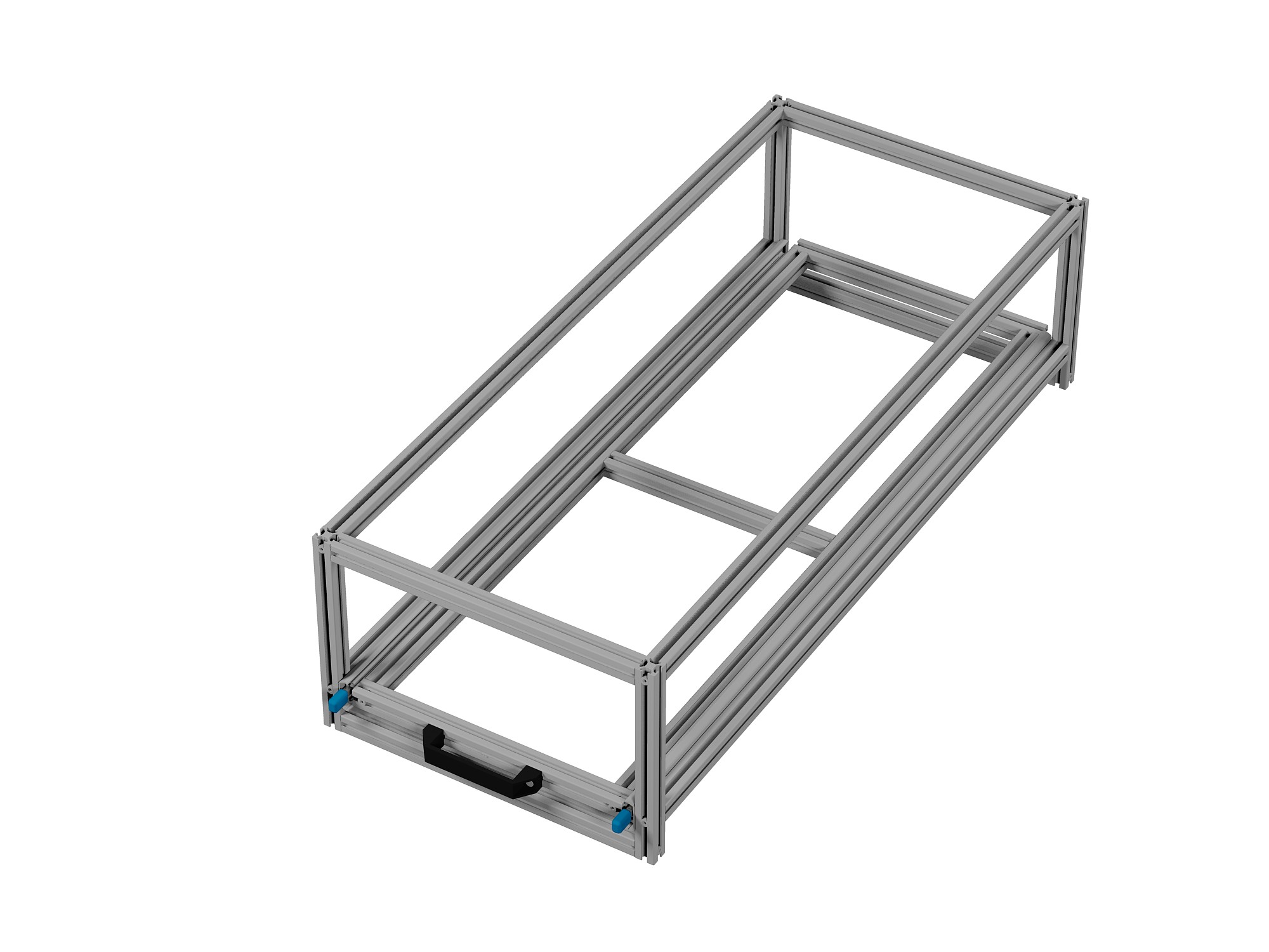 Heckauszug Euroboxen für Camper, Caravan, Wohnmobil & Nutzfahrzeuge, 220 kg Tragkraft, Typ 12, ohne Euroboxen