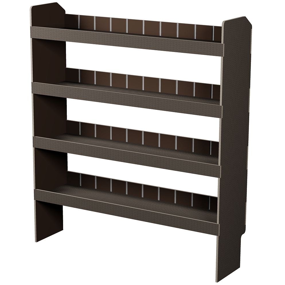 Fahrzeugregal 1450 x 1490 x 350 mm, für Einstecktrennwände, 340 mm Bodenfreiheit