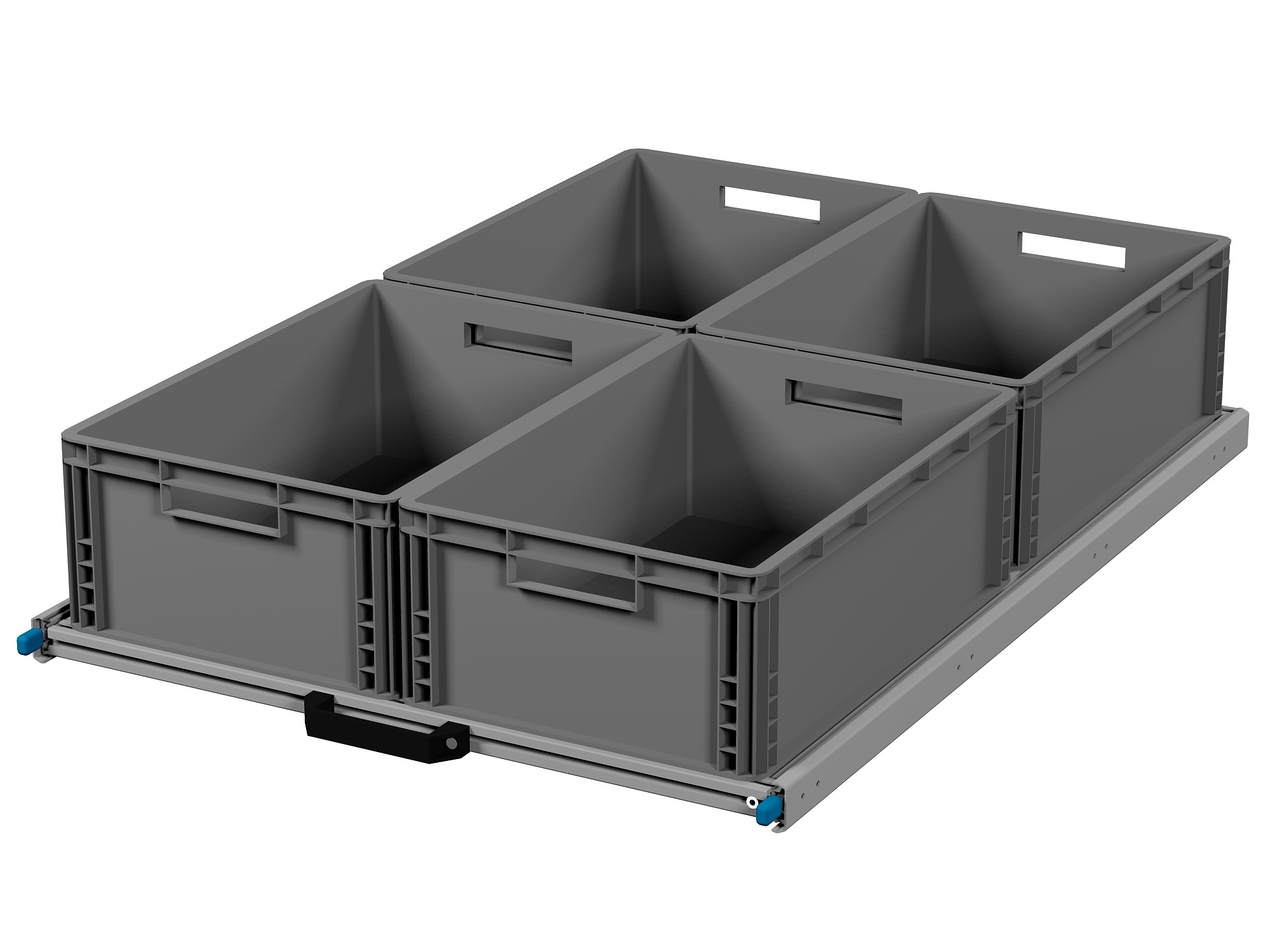 Heckauszug Euroboxen für Camper, Caravan, Wohnmobil & Nutzfahrzeuge