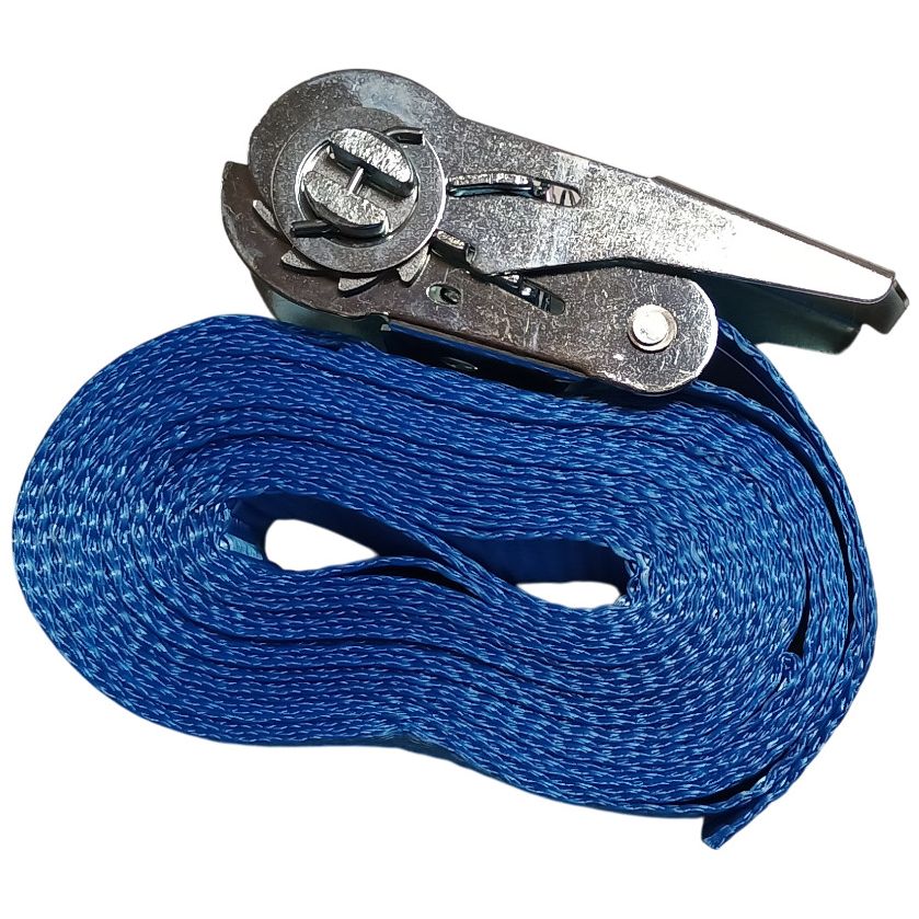 Spanngurt 4m, 1-teilig, LC 800 daN i.d.U., blau, 12-er Set