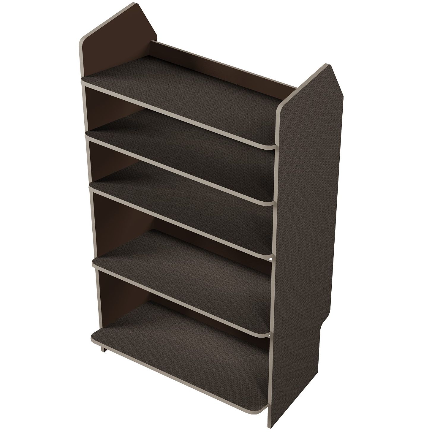 Fahrzeugregal für Euroboxen 600 x 400 mm, Typ 2, ohne Euroboxen
