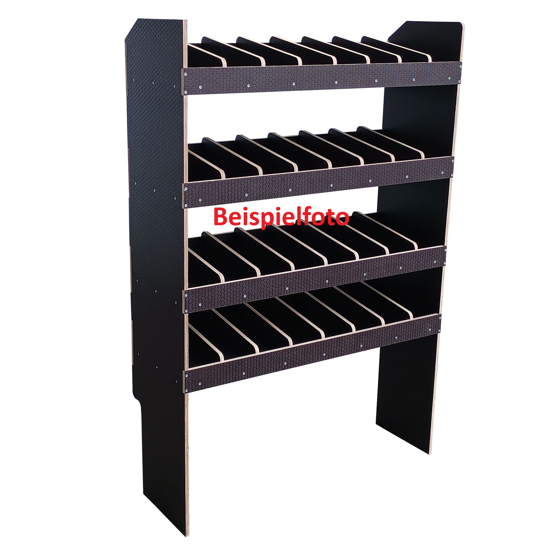 Fahrzeugregal 850 x 1490 x 350 mm, für Einstecktrennwände, 340 mm Bodenfreiheit