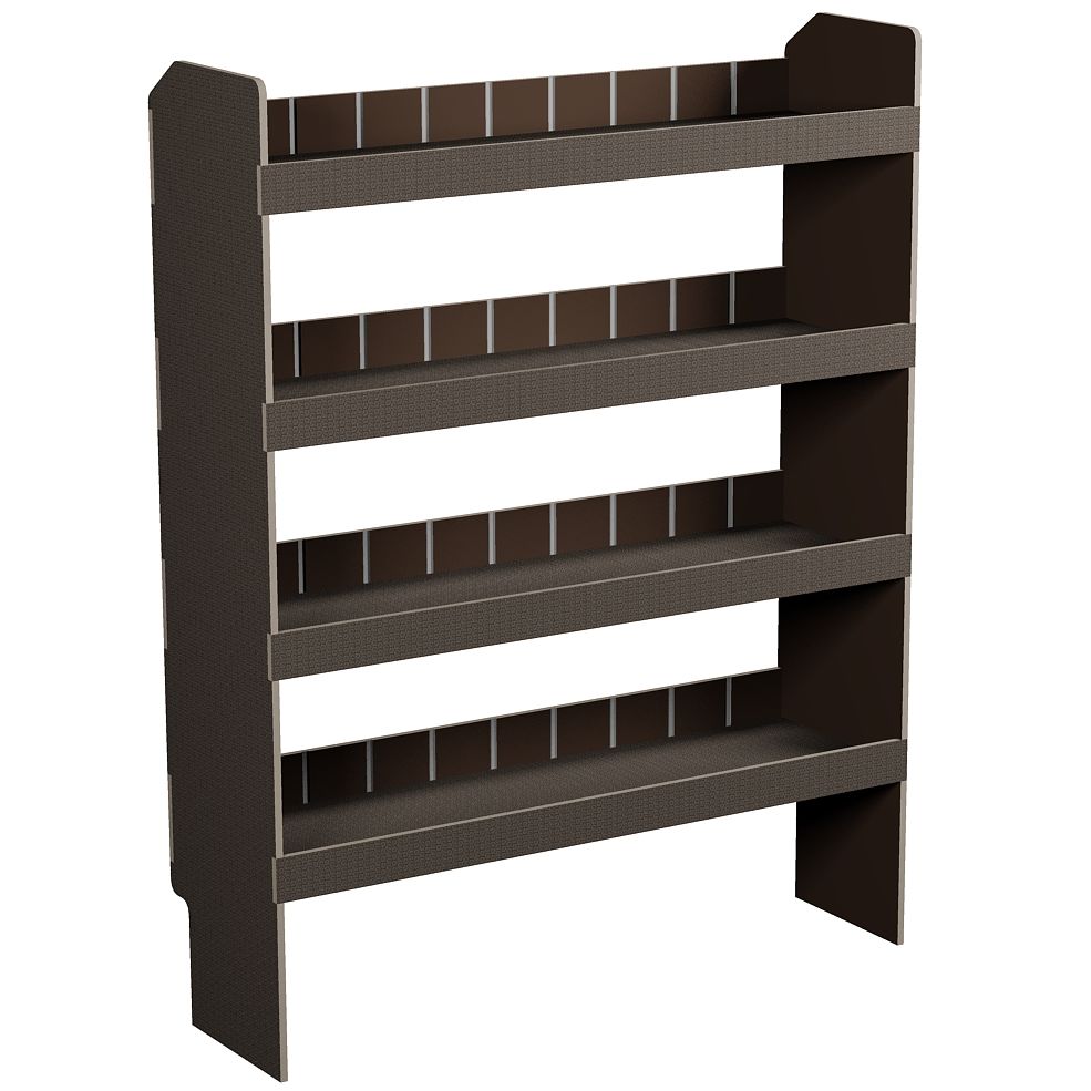 Fahrzeugregal 1150 x 1490 x 350 mm, für Einstecktrennwände, 340 mm Bodenfreiheit