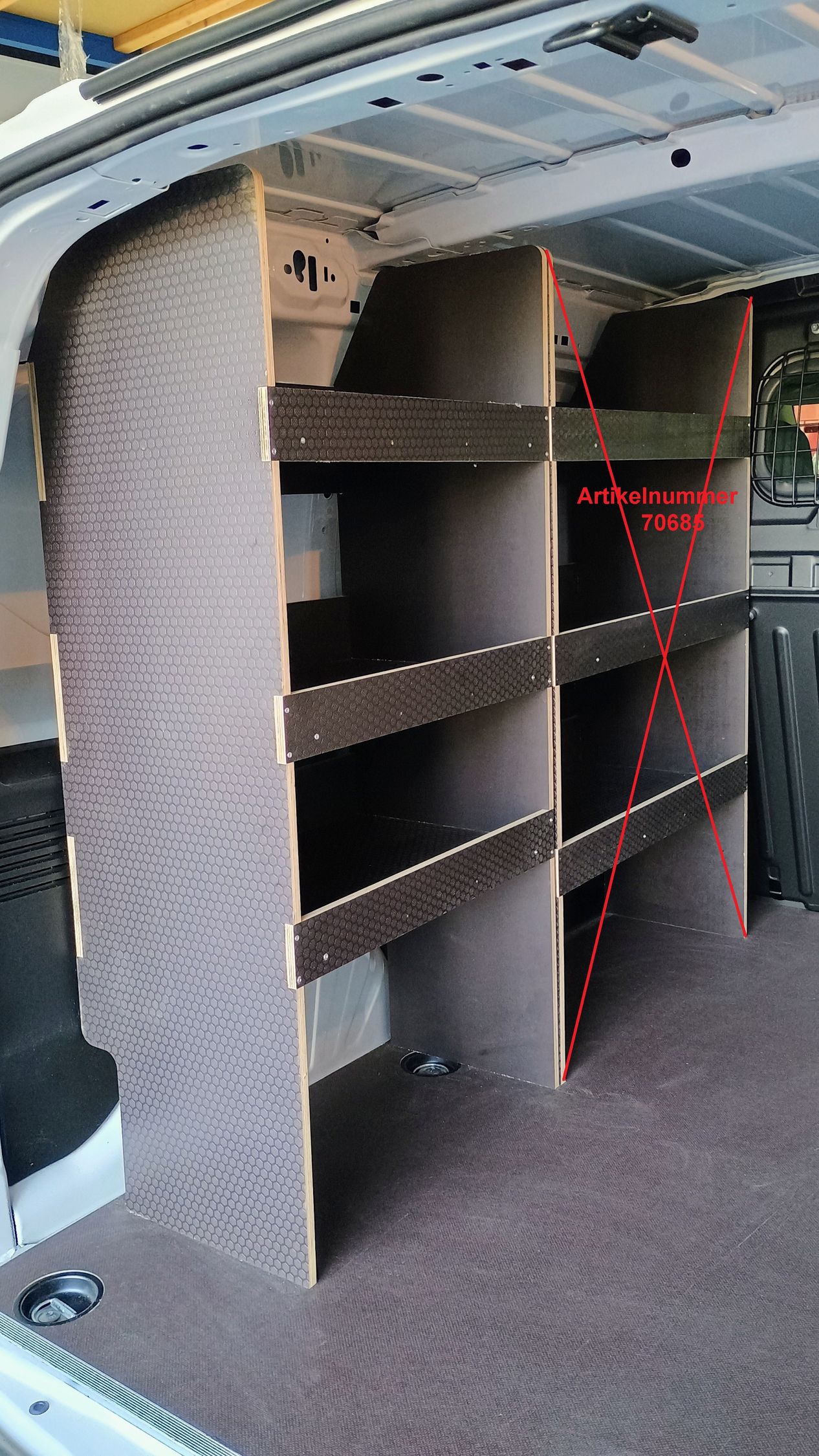 Fahrzeugregal 550 x 1150 x 350 mm Fahrzeugregal 550 x 1150 x 350 mm