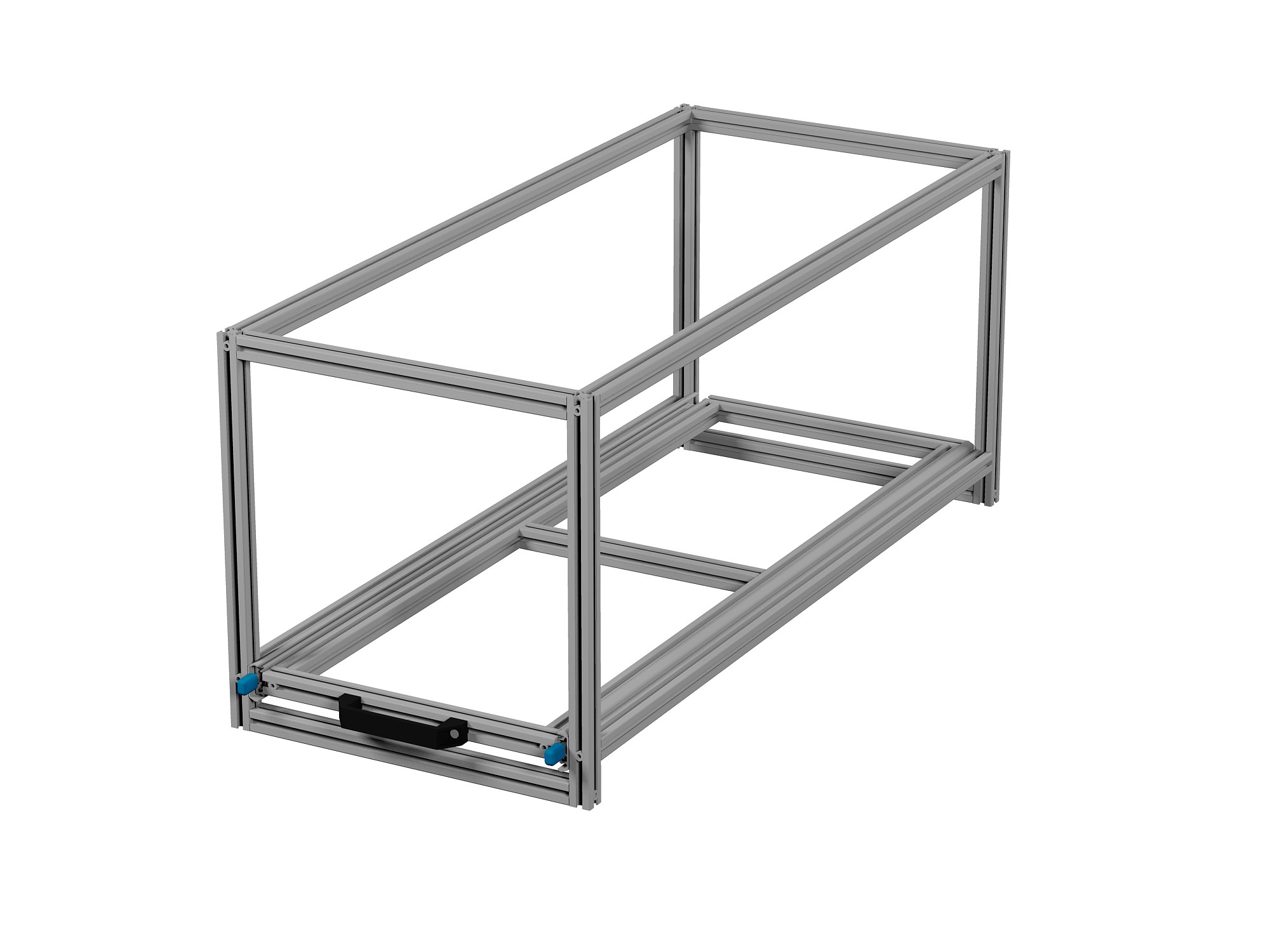 Heckauszug Euroboxen für Camper, Caravan, Wohnmobil & Nutzfahrzeuge, 220 kg Tragkraft, Typ 14, ohne Euroboxen