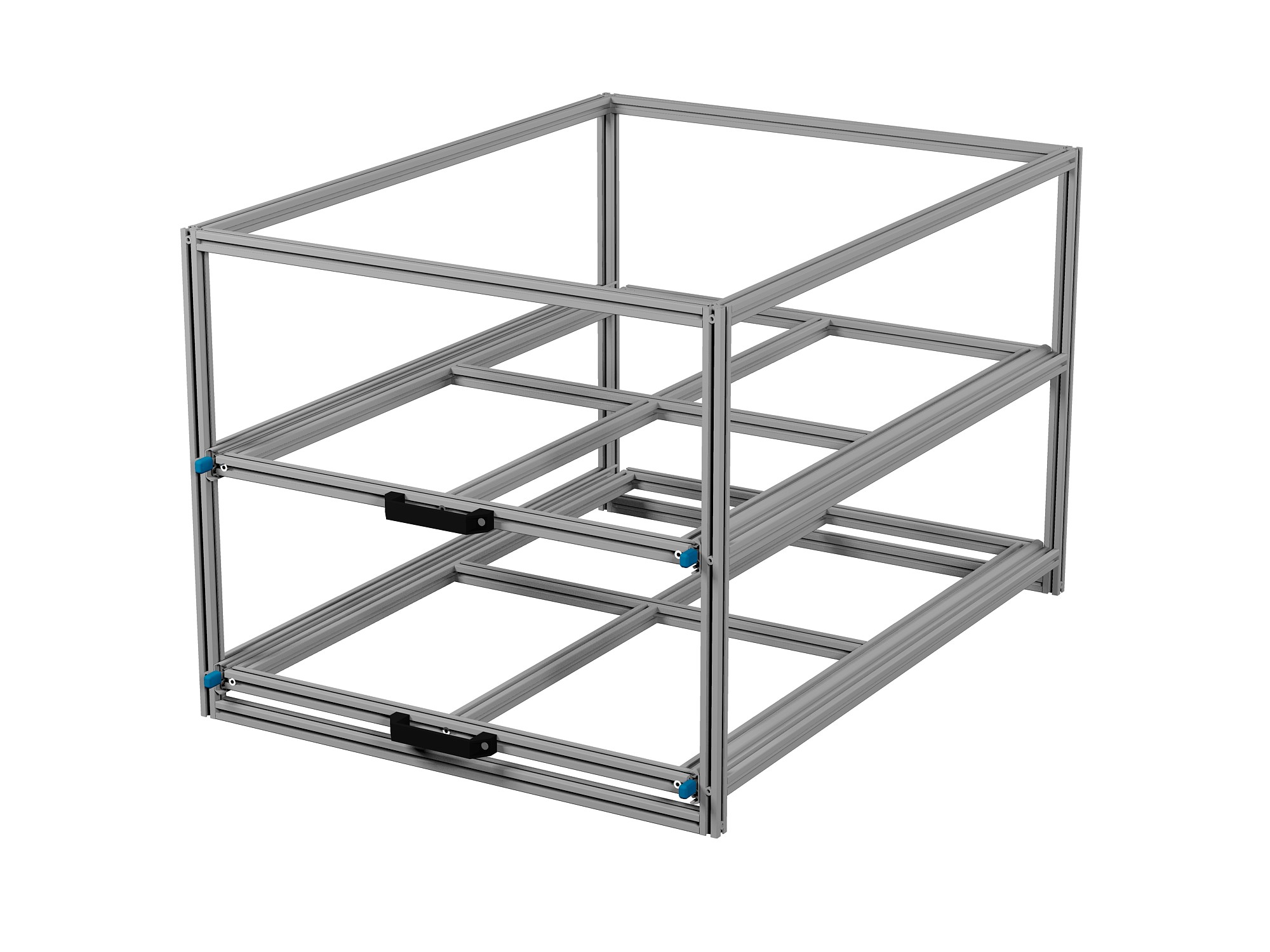 Heckauszug 800 x 1200 mm Euroboxen für Camper, Caravan, Wohnmobil & Nutzfahrzeuge, 220 kg Tragkraft, Typ 36, ohne Euroboxen