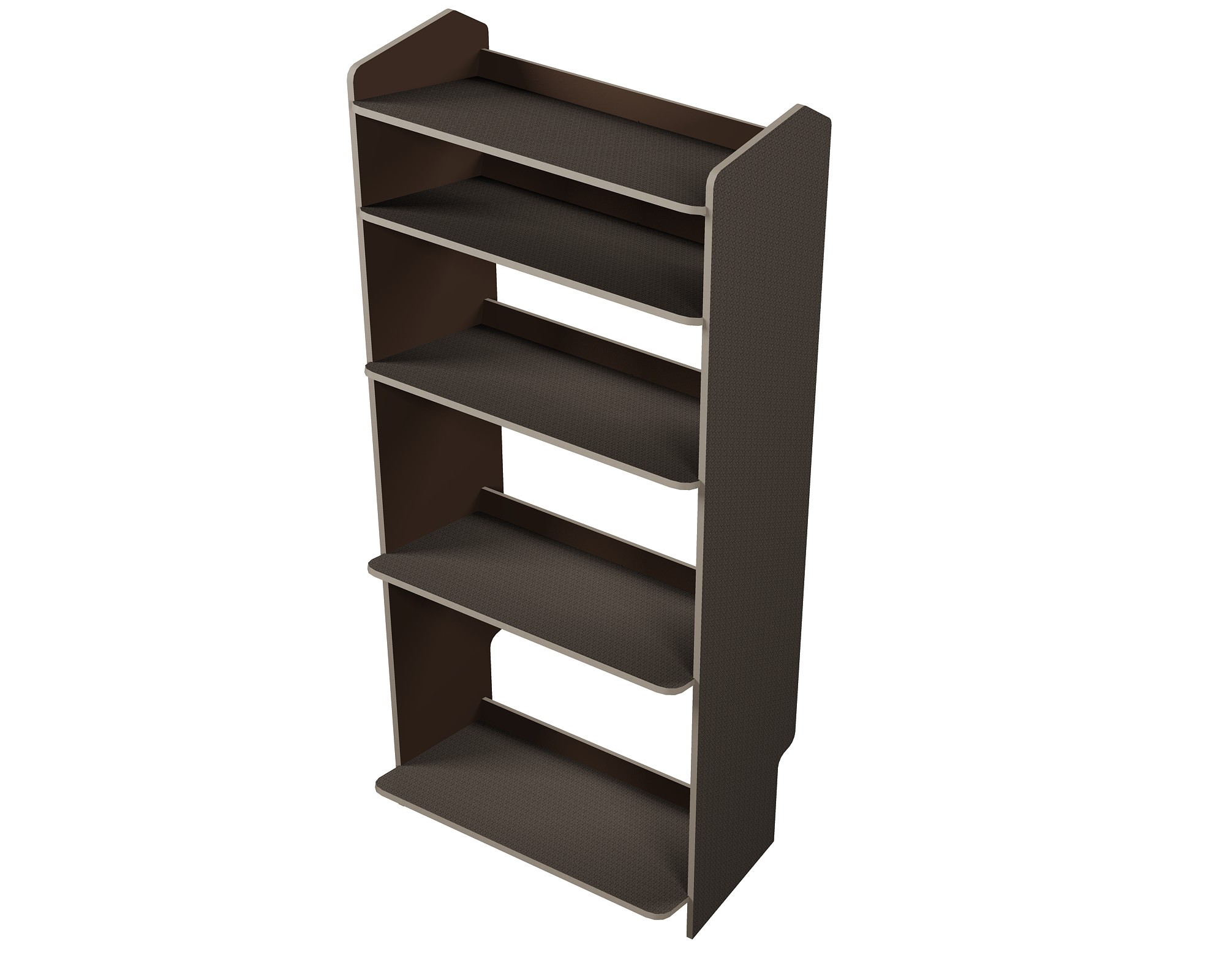 Fahrzeugregal für Euroboxen 600 x 400 mm, Typ 4, mit Euroboxen
