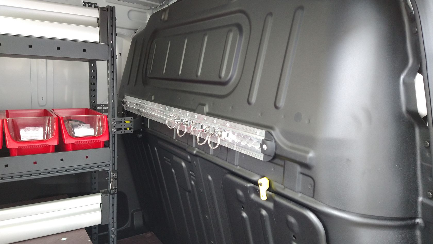 Airlineschiene allsafe Standard mit Flansch, 996 mm