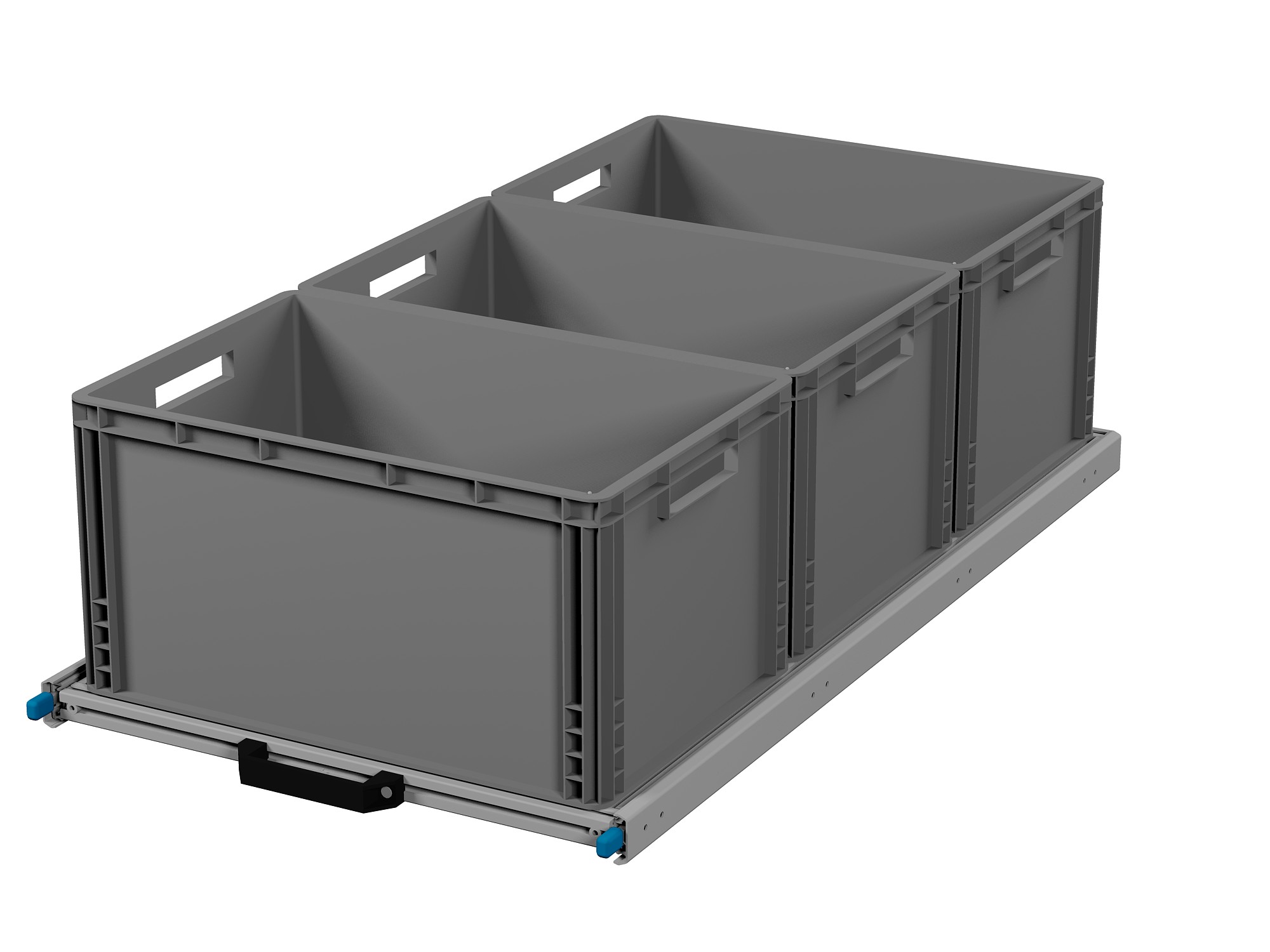 Heckauszug 600 x 1200 mm Euroboxen für Camper, Caravan, Wohnmobil & Nutzfahrzeuge