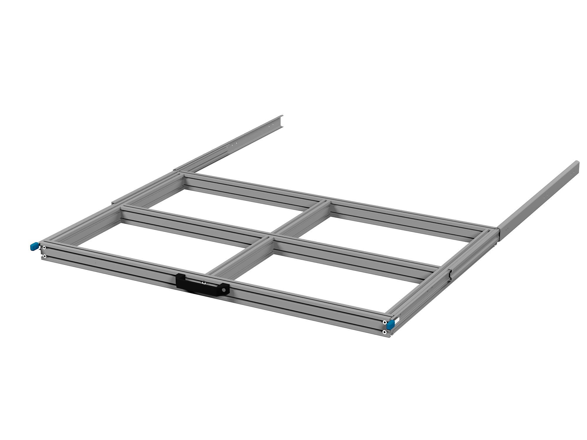 Heckauszug 1200 x 800 Euroboxen für Camper, Caravan, Wohnmobil & Nutzfahrzeuge, 70 kg Tragkraft