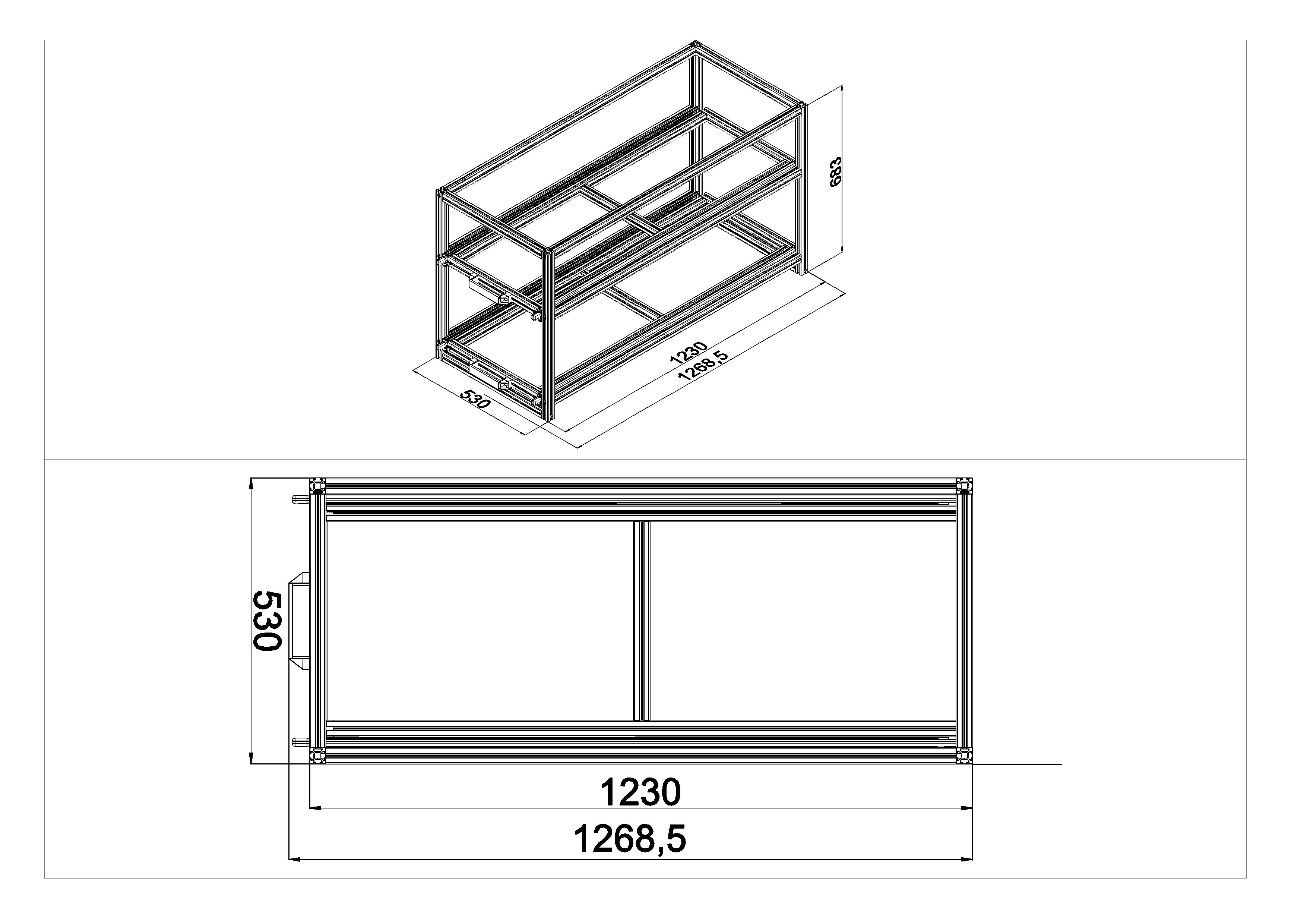 Heckauszug Euroboxen für Camper, Caravan, Wohnmobil & Nutzfahrzeuge, 220 kg Tragkraft, Typ 2, ohne Euroboxen