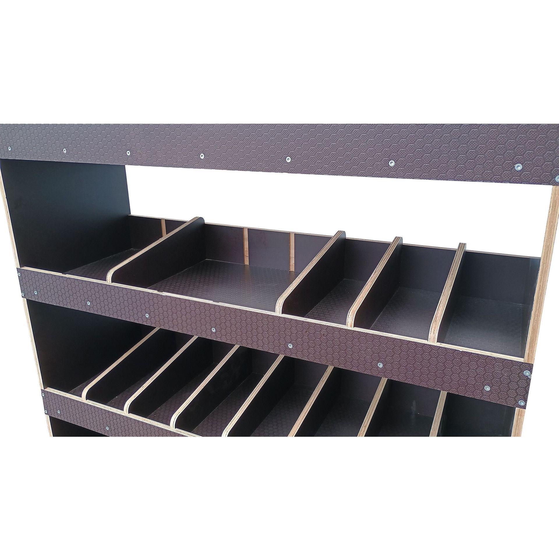 Fahrzeugregal 850 x 1150 x 350 mm, für Einstecktrennwände, 282 mm Bodenfreiheit