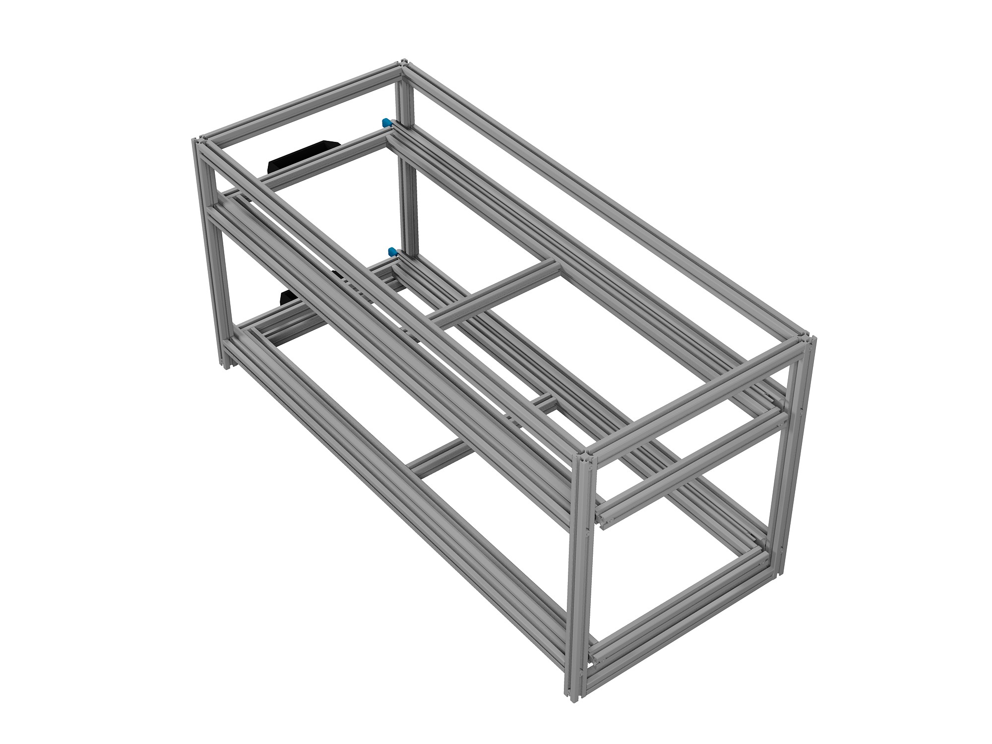 Heckauszug Euroboxen für Camper, Caravan, Wohnmobil & Nutzfahrzeuge, 70 kg Tragkraft, Typ 6, mit Euroboxen, Bestückung 2