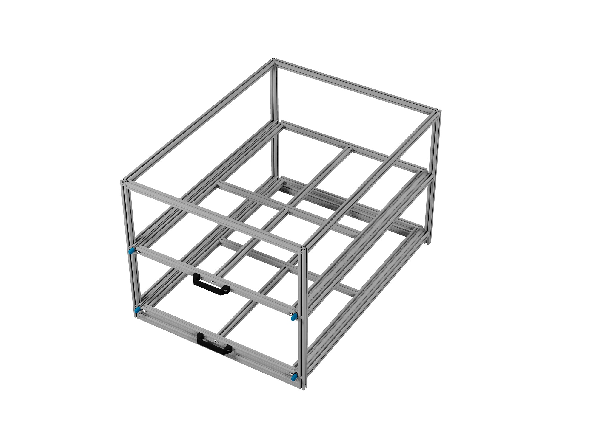 Heckauszug 800 x 1200 mm Euroboxen für Camper, Caravan, Wohnmobil & Nutzfahrzeuge, 220 kg Tragkraft, Typ 36, mit Euroboxen, Bestückung 1