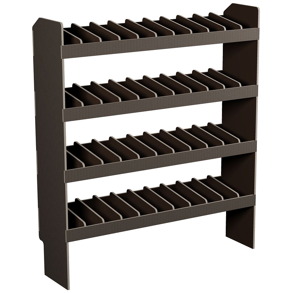 Fahrzeugregal 1300 x 1490 x 350 mm, für Einstecktrennwände, 340 mm Bodenfreiheit