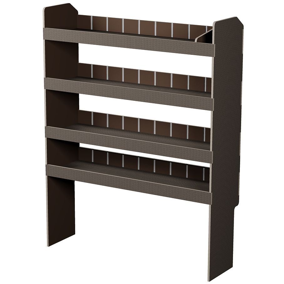 Fahrzeugregal 1150 x 1490 x 350 mm, für Einstecktrennwände, 460 mm Bodenfreiheit