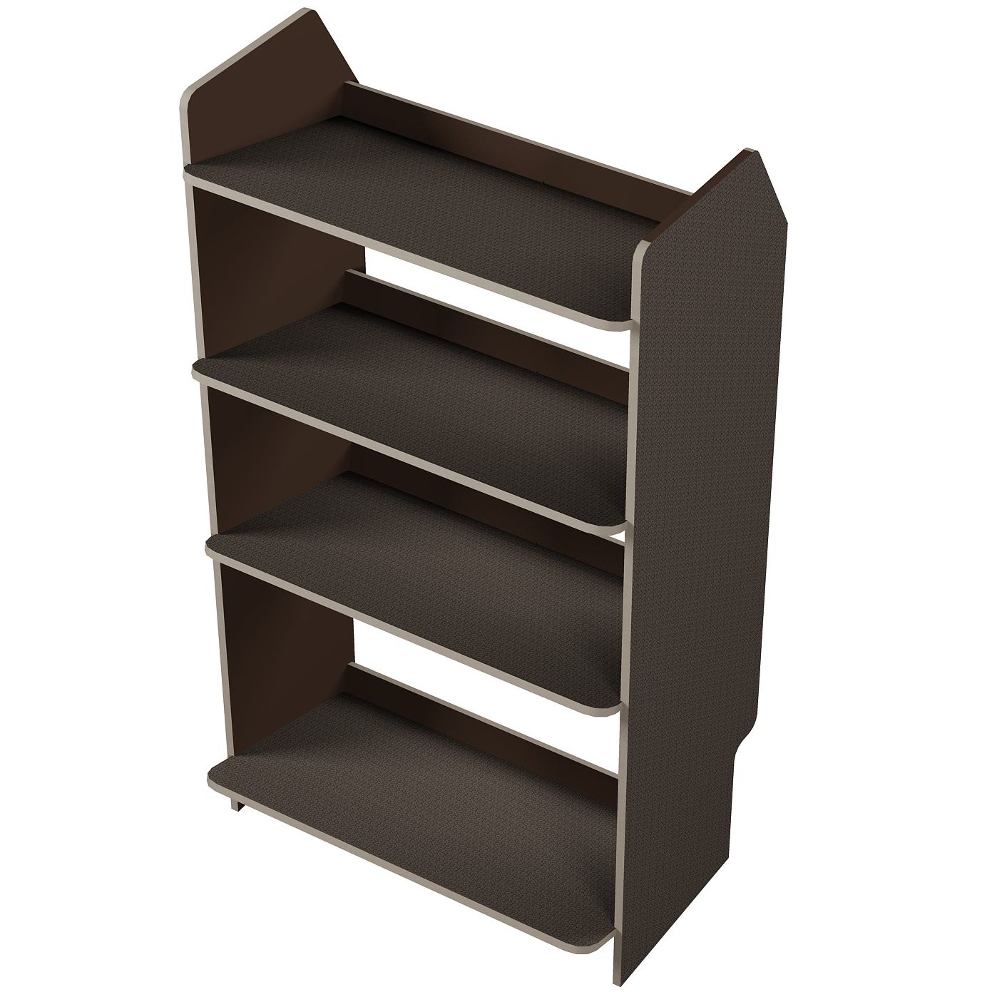 Fahrzeugregal für Euroboxen 600 x 400 mm, Typ 3, mit Euroboxen