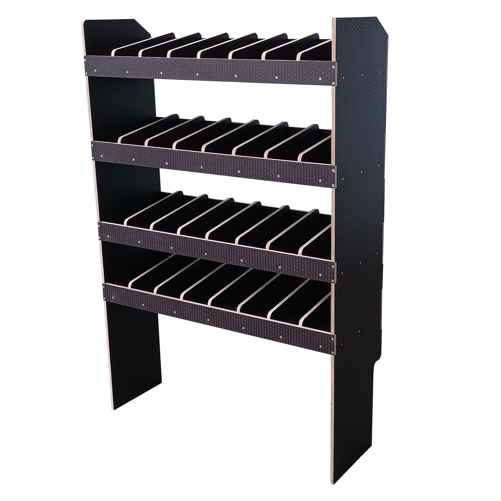 Fahrzeugregal 1000 x 1490 x 350 mm, für Einstecktrennwände, 282 mm Bodenfreiheit