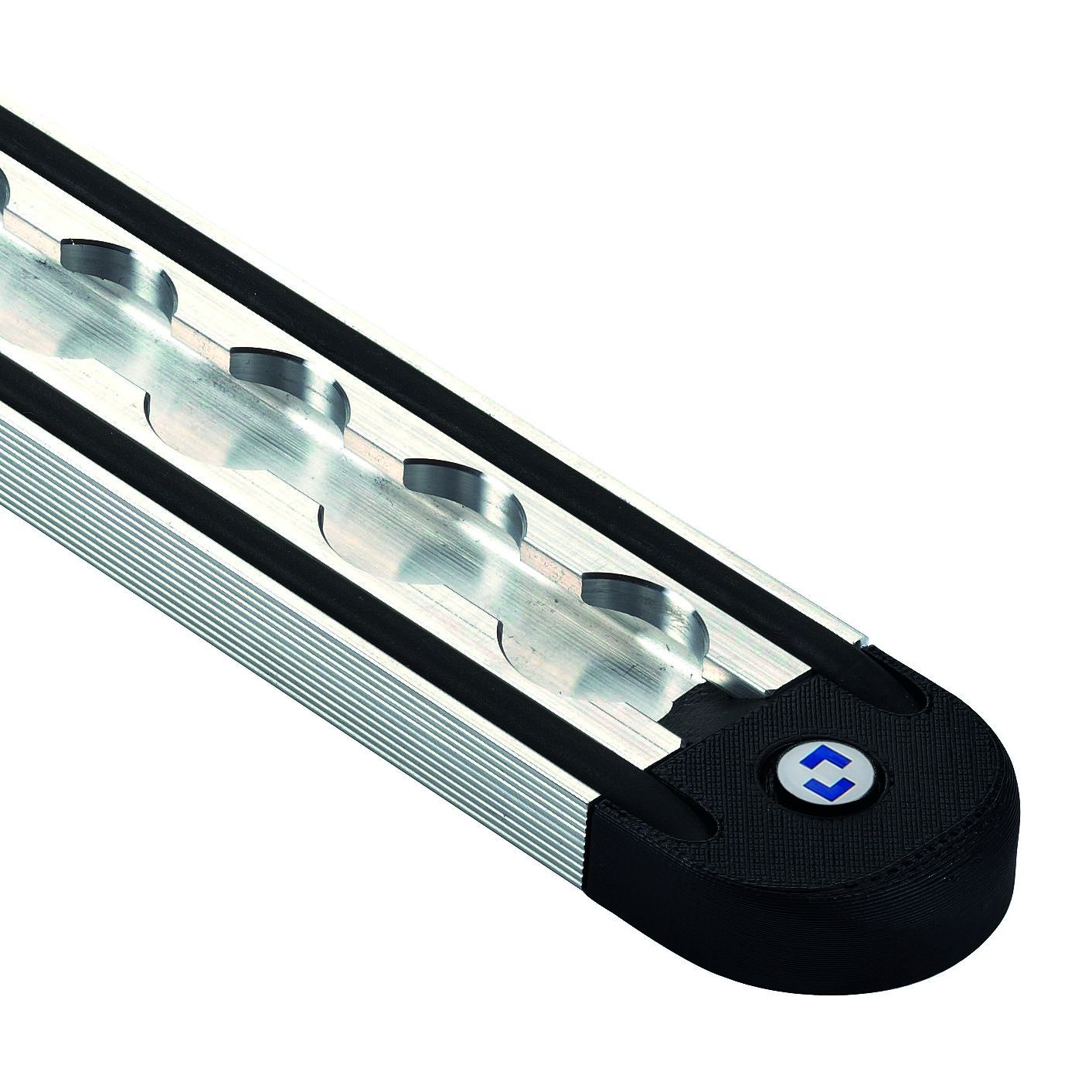 Endkappe für Airlineschiene allsafe Standard mit Flansch Endkappe für Airlineschiene allsafe Standard mit Flansch