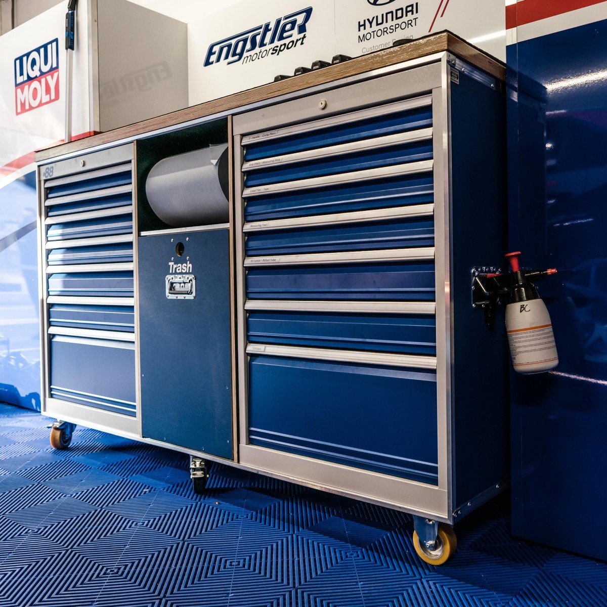 Flightcase für Werkzeug BxTxH: 1960 x 780 x 1236 mm