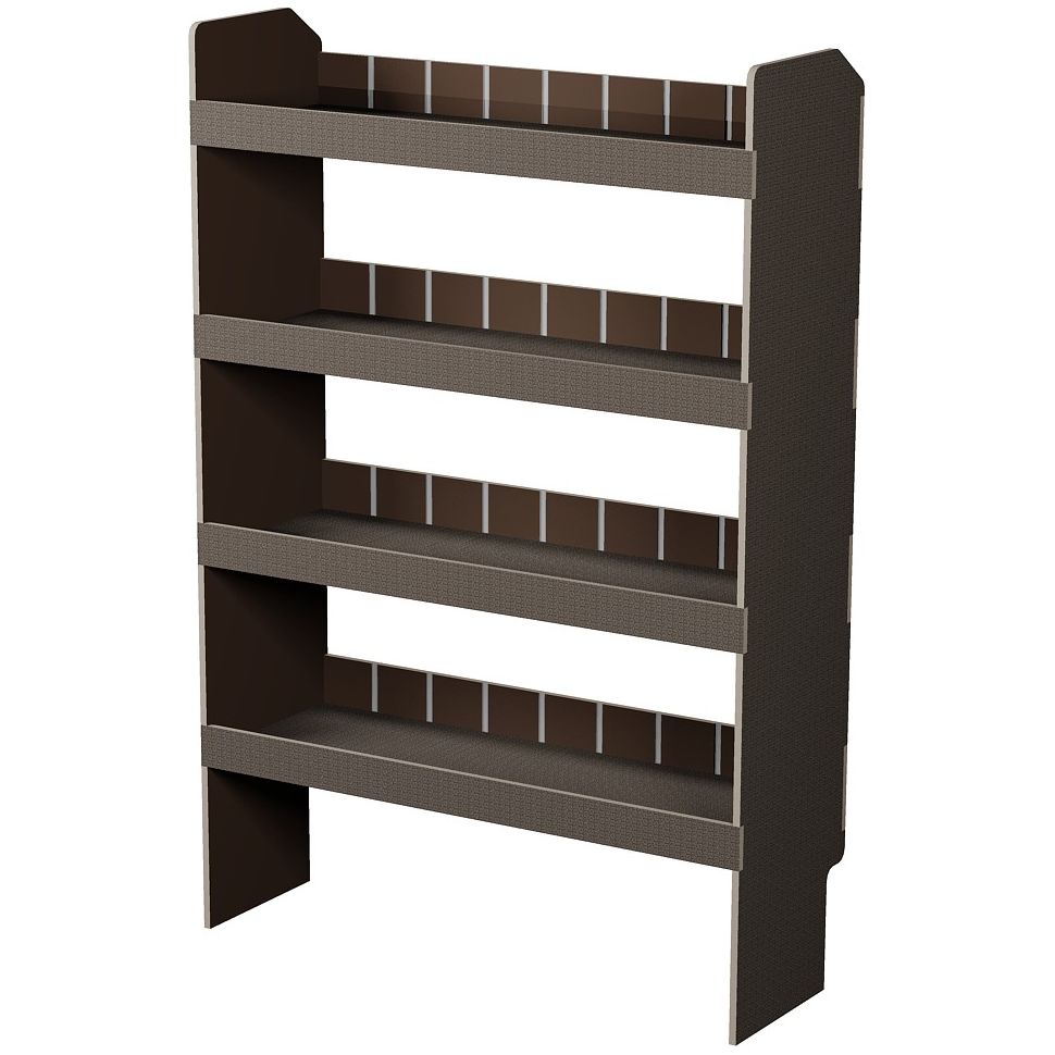 Fahrzeugregal 1000 x 1490 x 350 mm, für Einstecktrennwände, 340 mm Bodenfreiheit