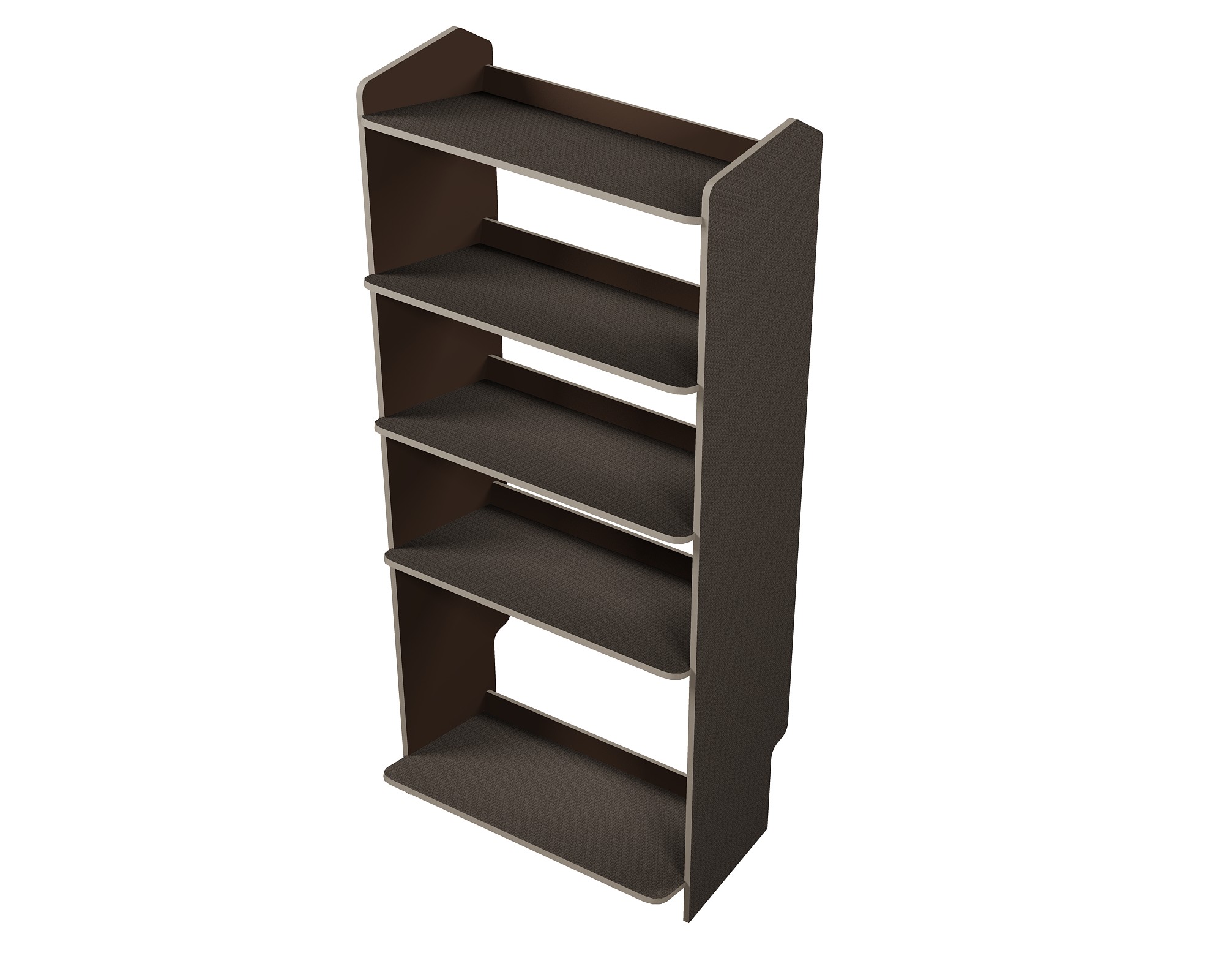 Fahrzeugregal für Euroboxen 600 x 400 mm, Typ 3, mit Euroboxen