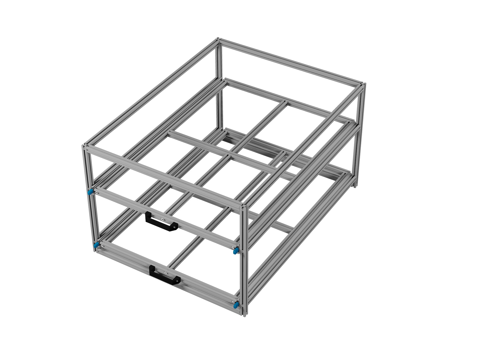 Heckauszug 800 x 1200 mm Euroboxen für Camper, Caravan, Wohnmobil & Nutzfahrzeuge, 220 kg Tragkraft, Typ 35, ohne Euroboxen