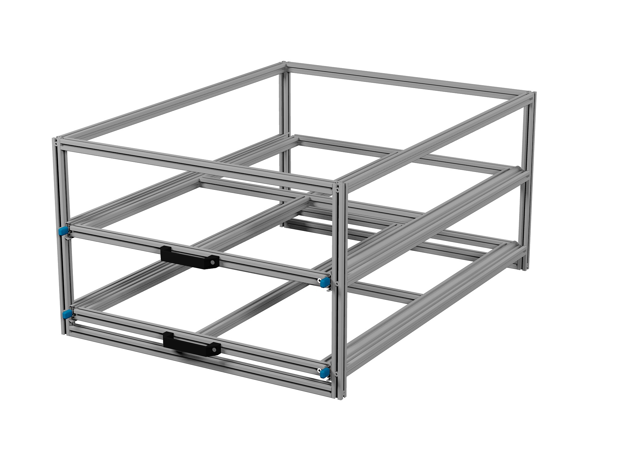 Heckauszug 800 x 1200 mm Euroboxen für Camper, Caravan, Wohnmobil & Nutzfahrzeuge, 220 kg Tragkraft, Typ 31, ohne Euroboxen