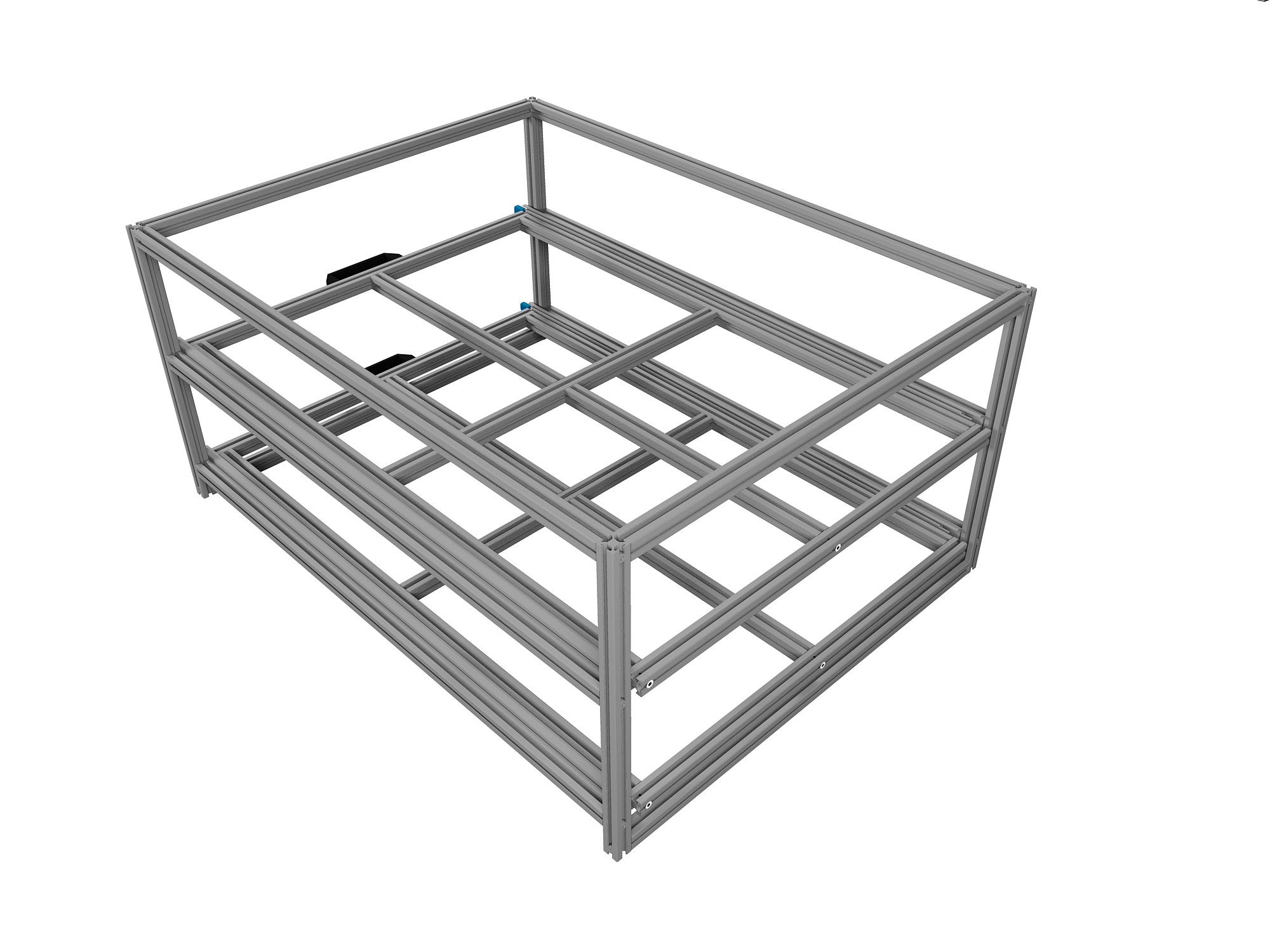 Heckauszug 800 x 1200 mm Euroboxen für Camper, Caravan, Wohnmobil & Nutzfahrzeuge, 220 kg Tragkraft, Typ 31, ohne Euroboxen