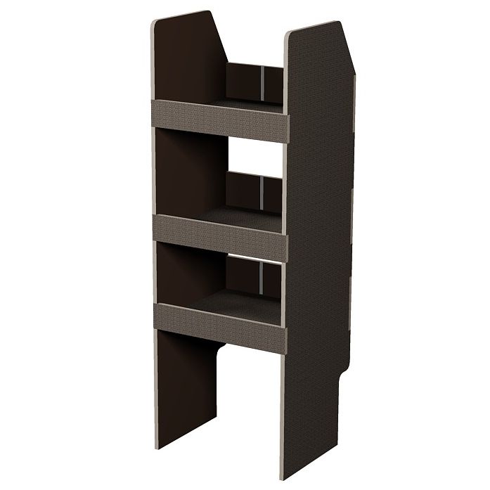 Fahrzeugregal 400 x 1150 x 350 mm, für Einstecktrennwände, 340 mm Bodenfreiheit
