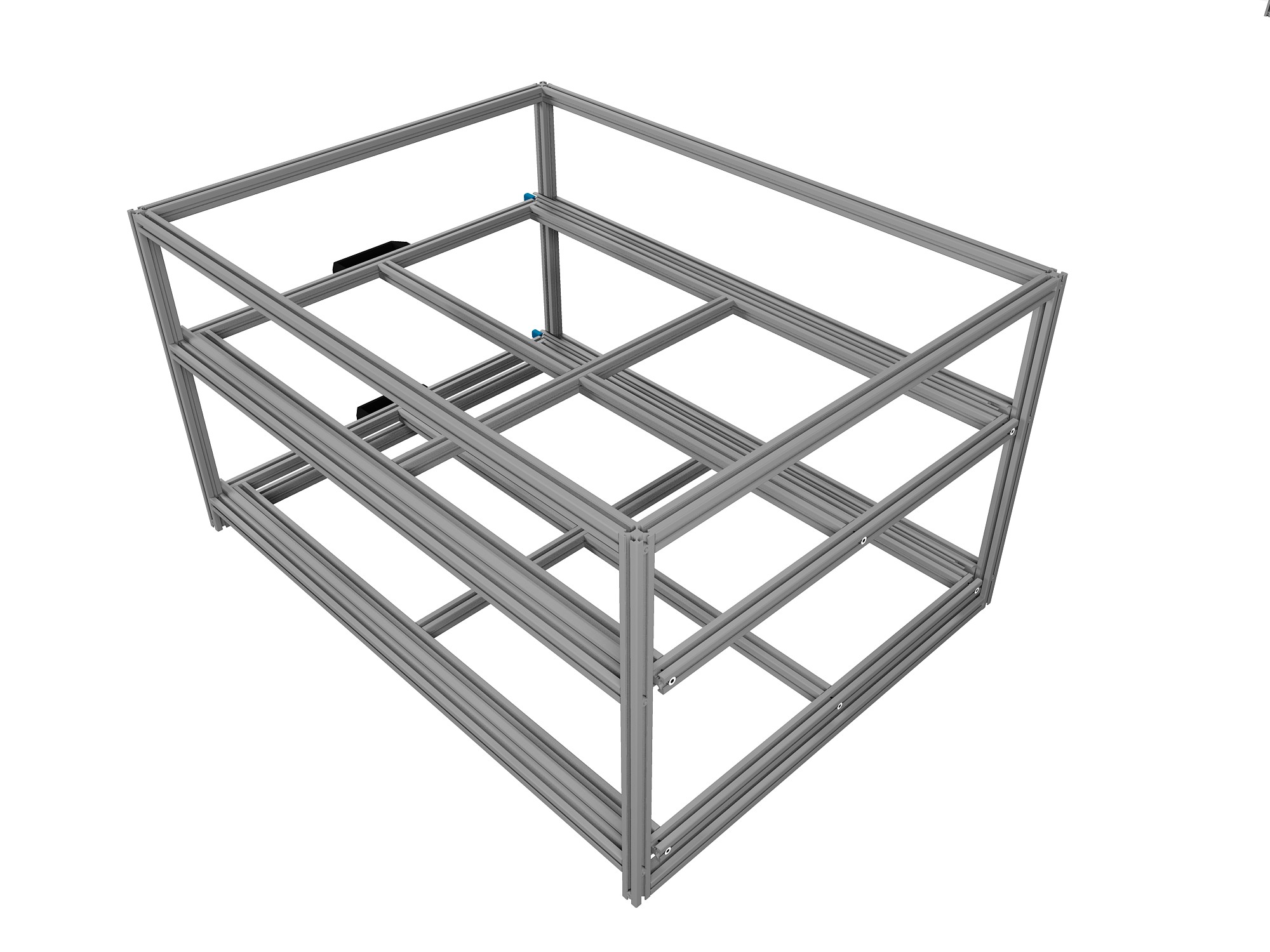 Heckauszug 800 x 1200 mm Euroboxen für Camper, Caravan, Wohnmobil & Nutzfahrzeuge, 220 kg Tragkraft, Typ 35, ohne Euroboxen