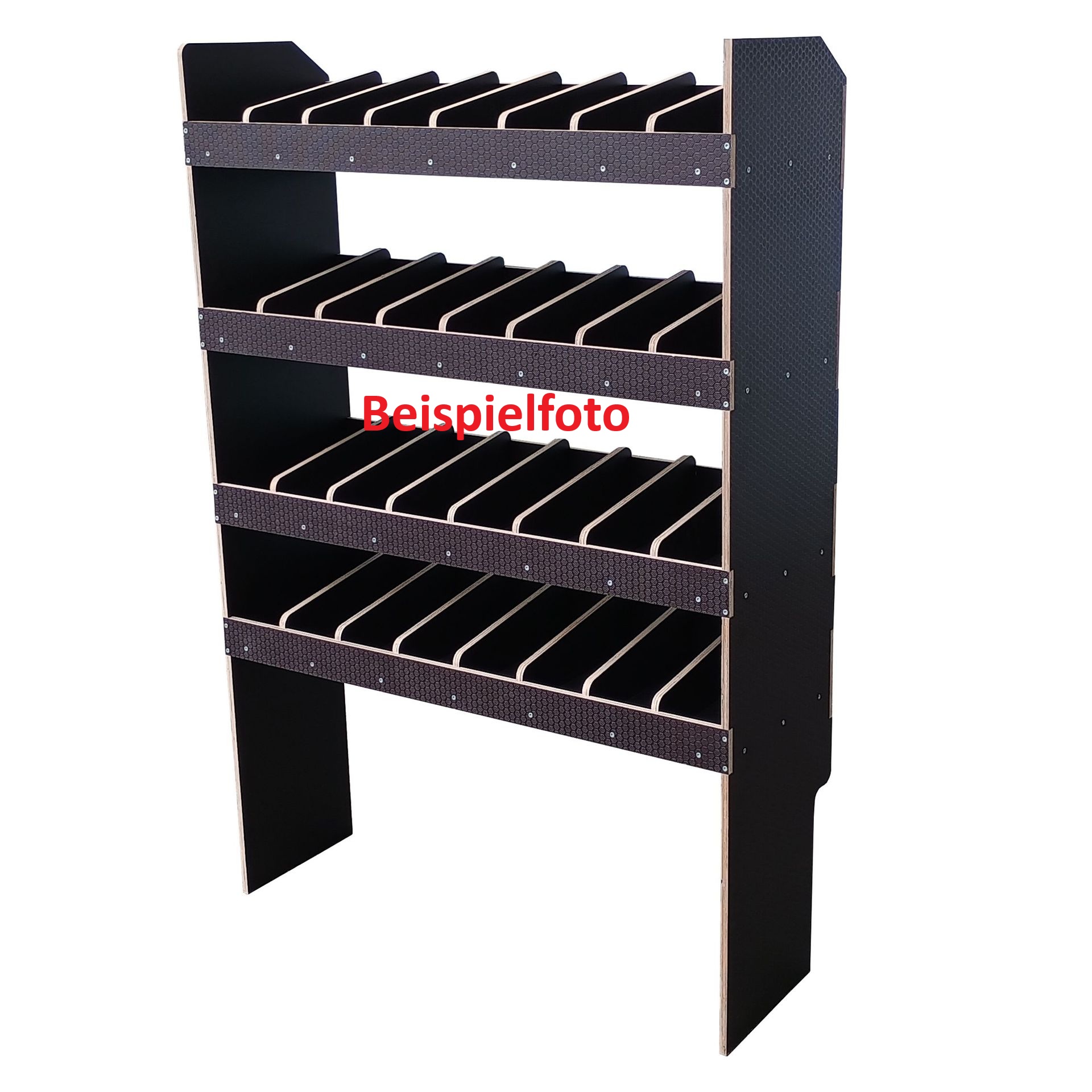 Fahrzeugregal 1450 x 1490 x 350 mm, für Einstecktrennwände, 460 mm Bodenfreiheit