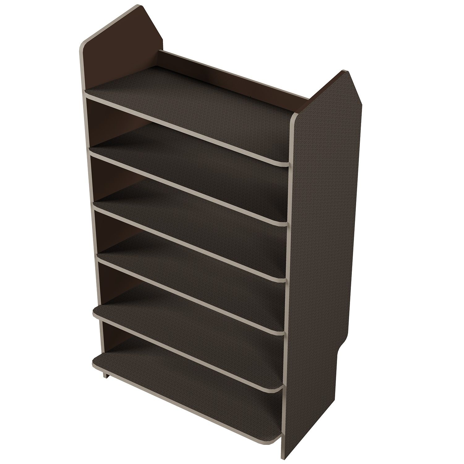 Fahrzeugregal für Euroboxen 600 x 400 mm, Typ 1, ohne Euroboxen