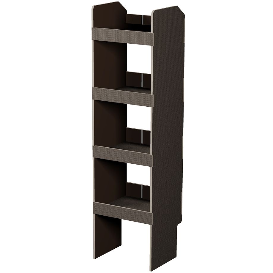 Fahrzeugregal 400 x 1490 x 350 mm, für Einstecktrennwände, 340 mm Bodenfreiheit