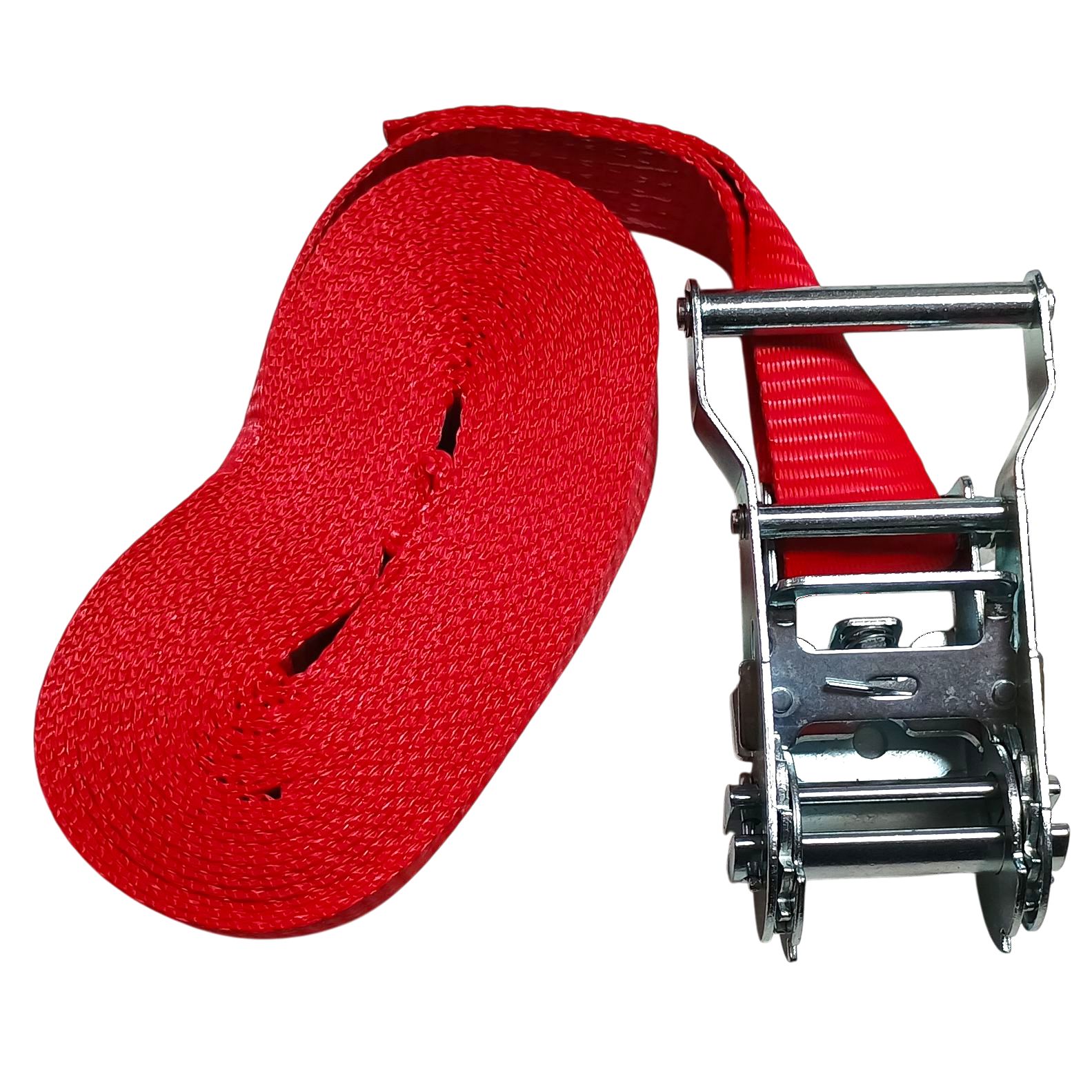 Spanngurt 6m, 1-teilig, LC 2000 daN i.d.U., rot, 6-er Set