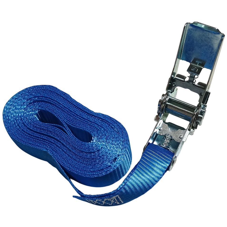 Spanngurt 4m, 1-teilig, LC 800 daN i.d.U., blau, 12-er Set