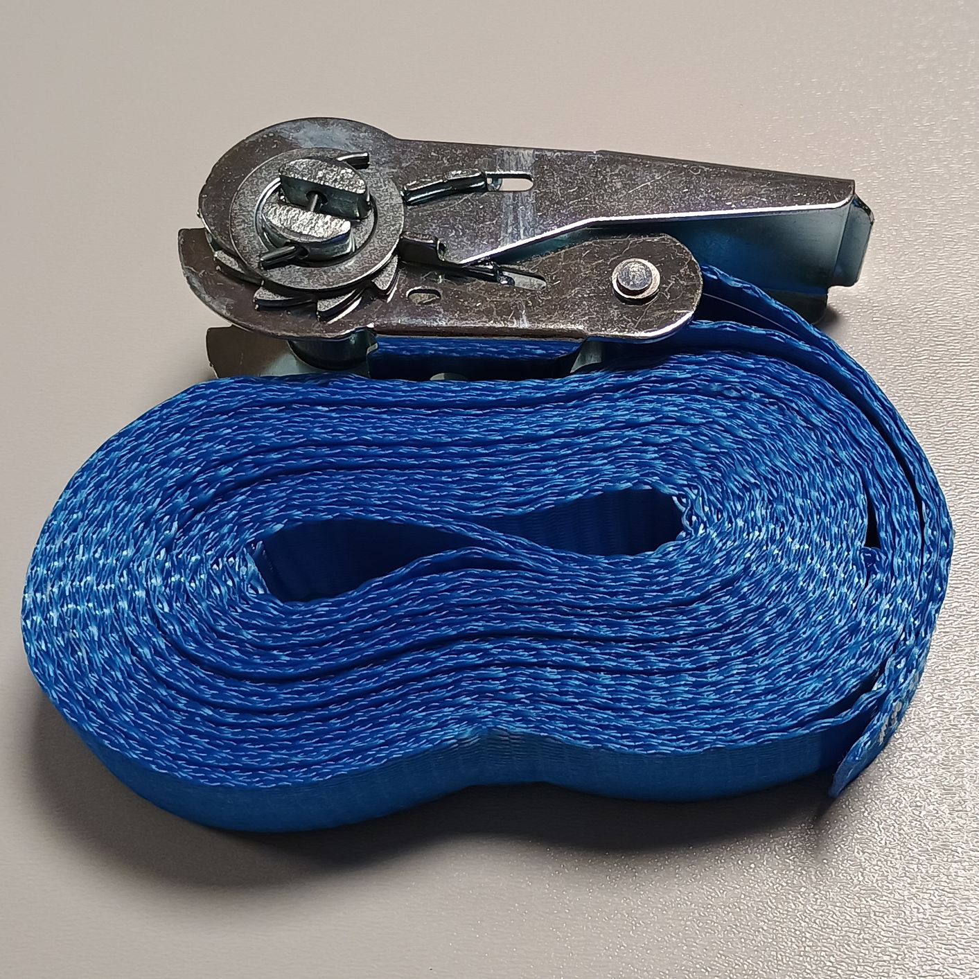 Spanngurt 4m, 1-teilig, LC 800 daN i.d.U., blau, 12-er Set