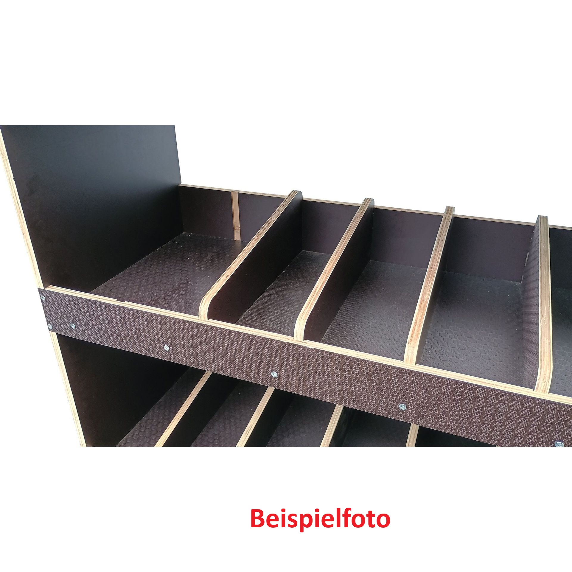 Fahrzeugregal 1450 x 1150 x 350 mm, für Einstecktrennwände, 340 mm Bodenfreiheit